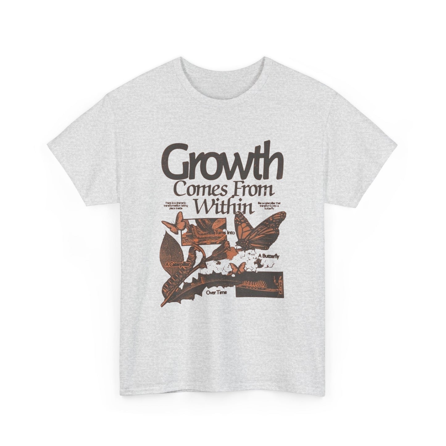 Growth Of A Butterfly Graphic T Shirt Unisex Gift New AMERICAN VINTAGE