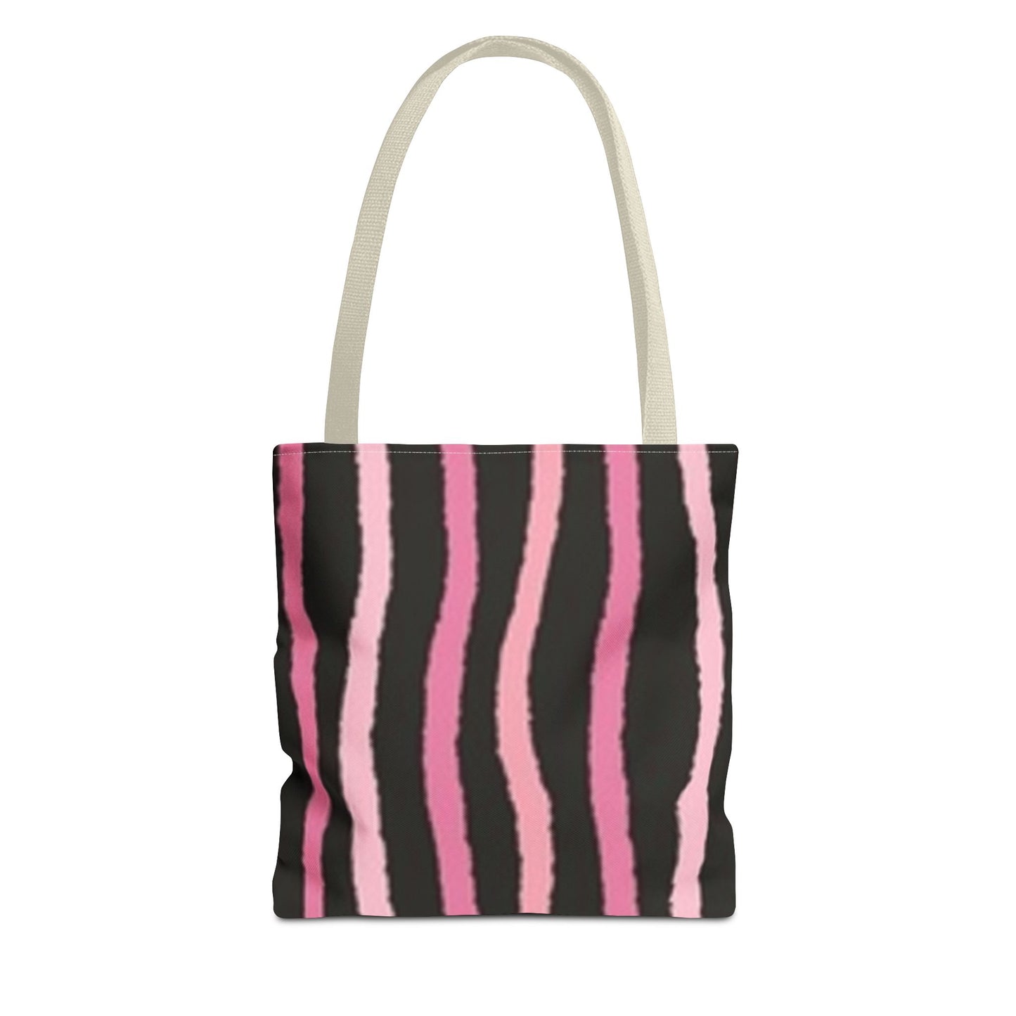 Pink Stripes BRAND NEW Modern Purse - Pocketbook - Travel Tote Bag (AOP)