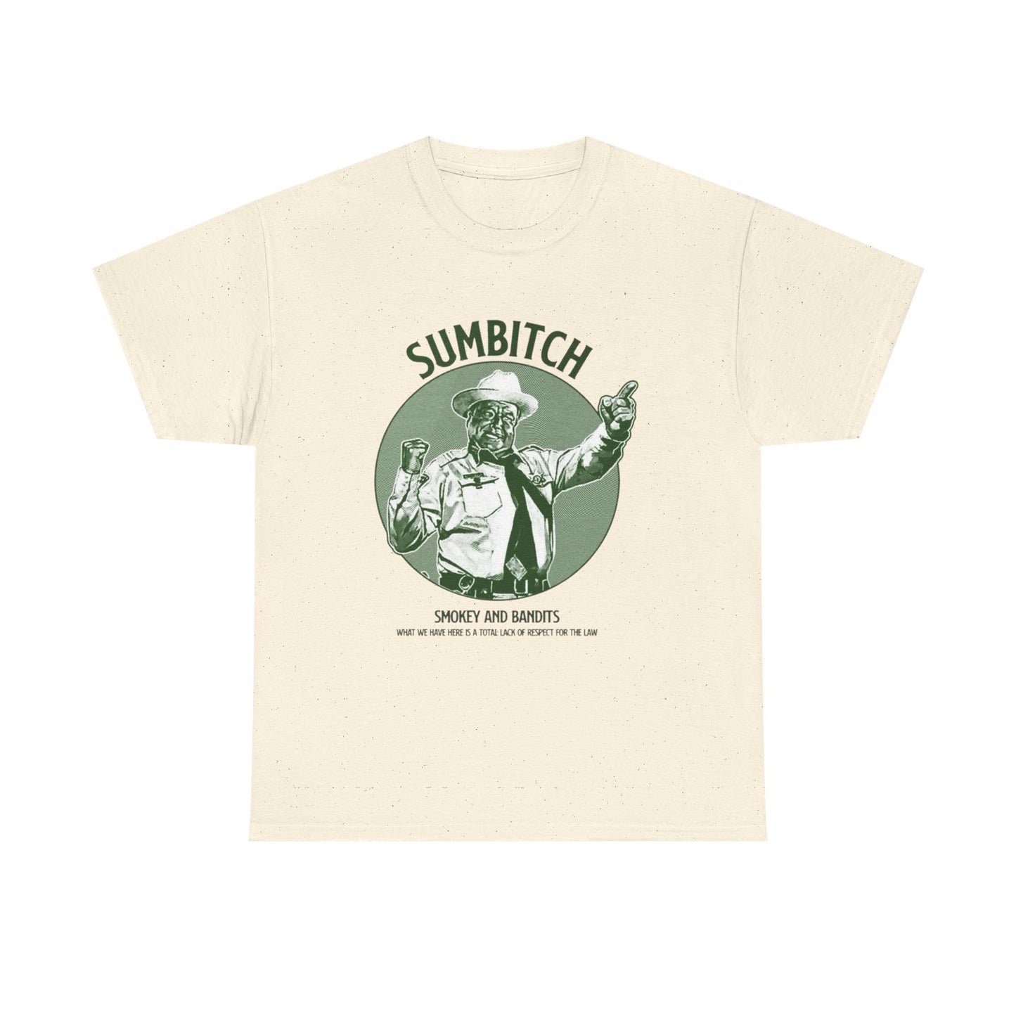 Smokey And The Bandit Funny Graphic T Shirt Unisex Heavy Cotton Tee
