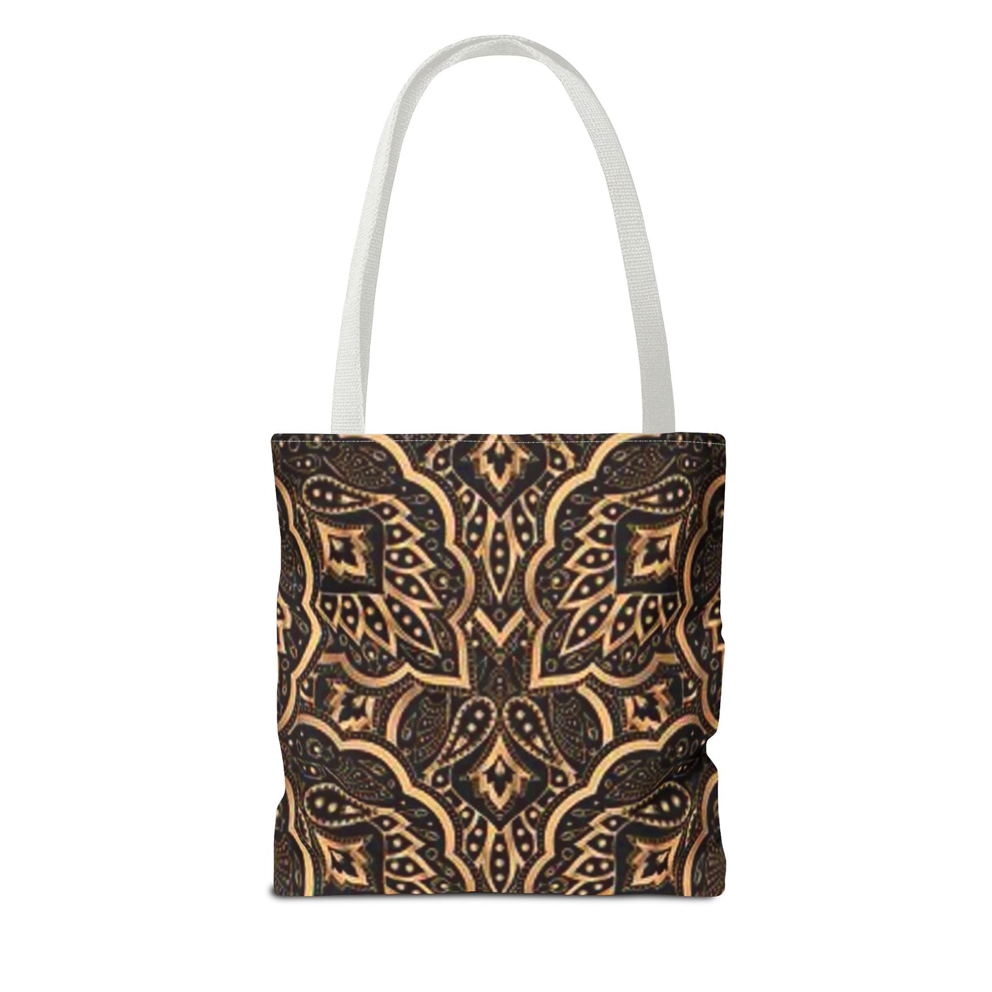 Gold And Black Graphic Multi Color BRAND NEW MODERN Tote Bag (AOP)