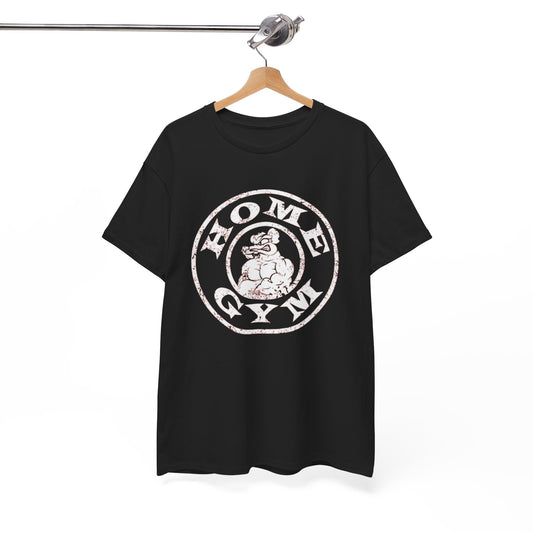Home Gym Graphic T Shirt NEW Unisex Heavy Cotton Tee