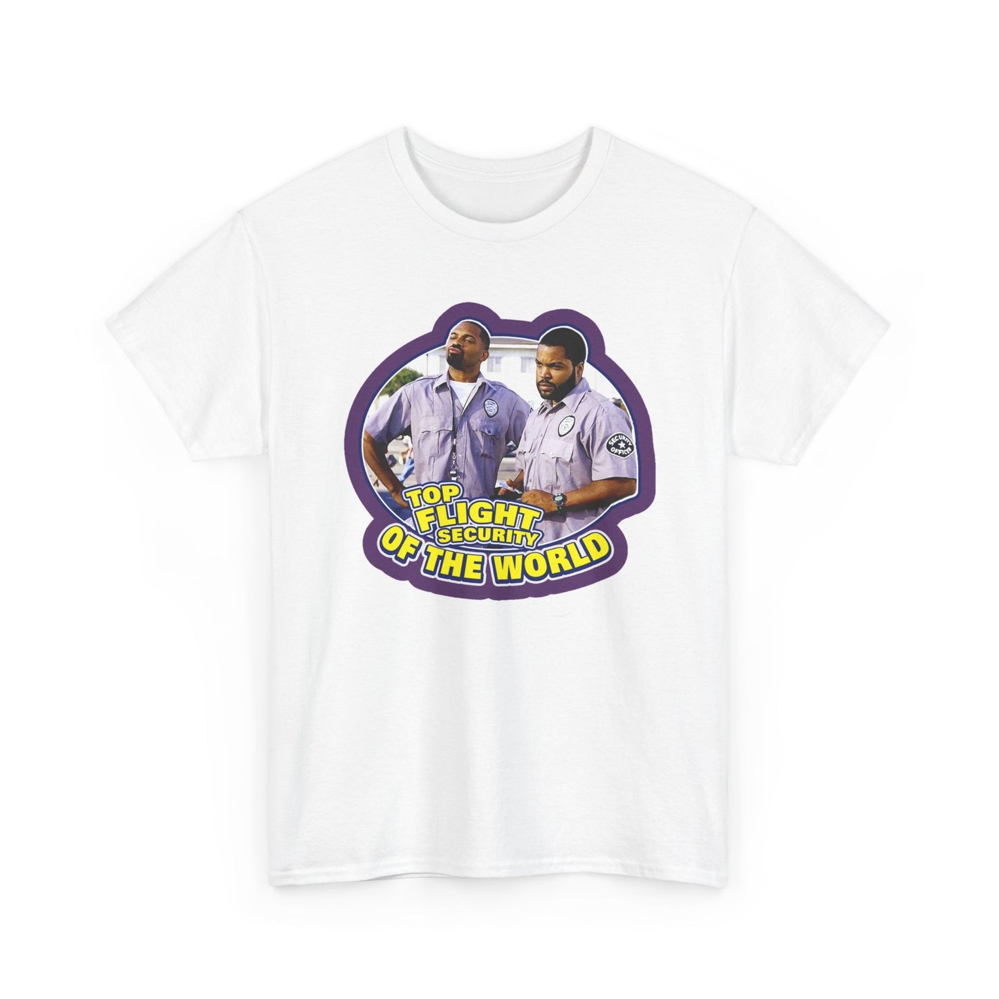 Top Flight Security T Shirt Funny Friday After Next Movie Unisex Heavy Cotton