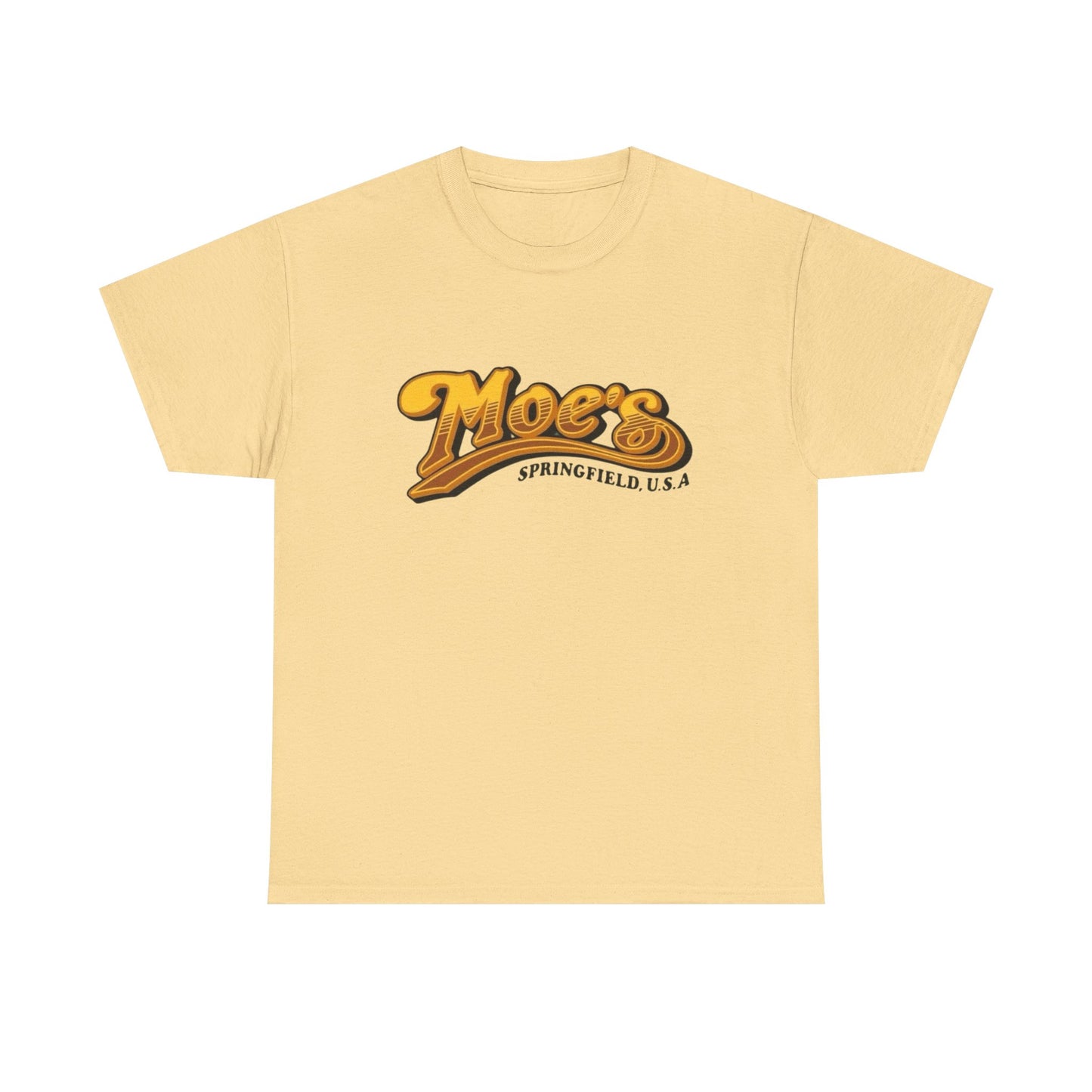 Moe's Bar Funny Graphic T Shirt NEW Heavy Cotton Tee