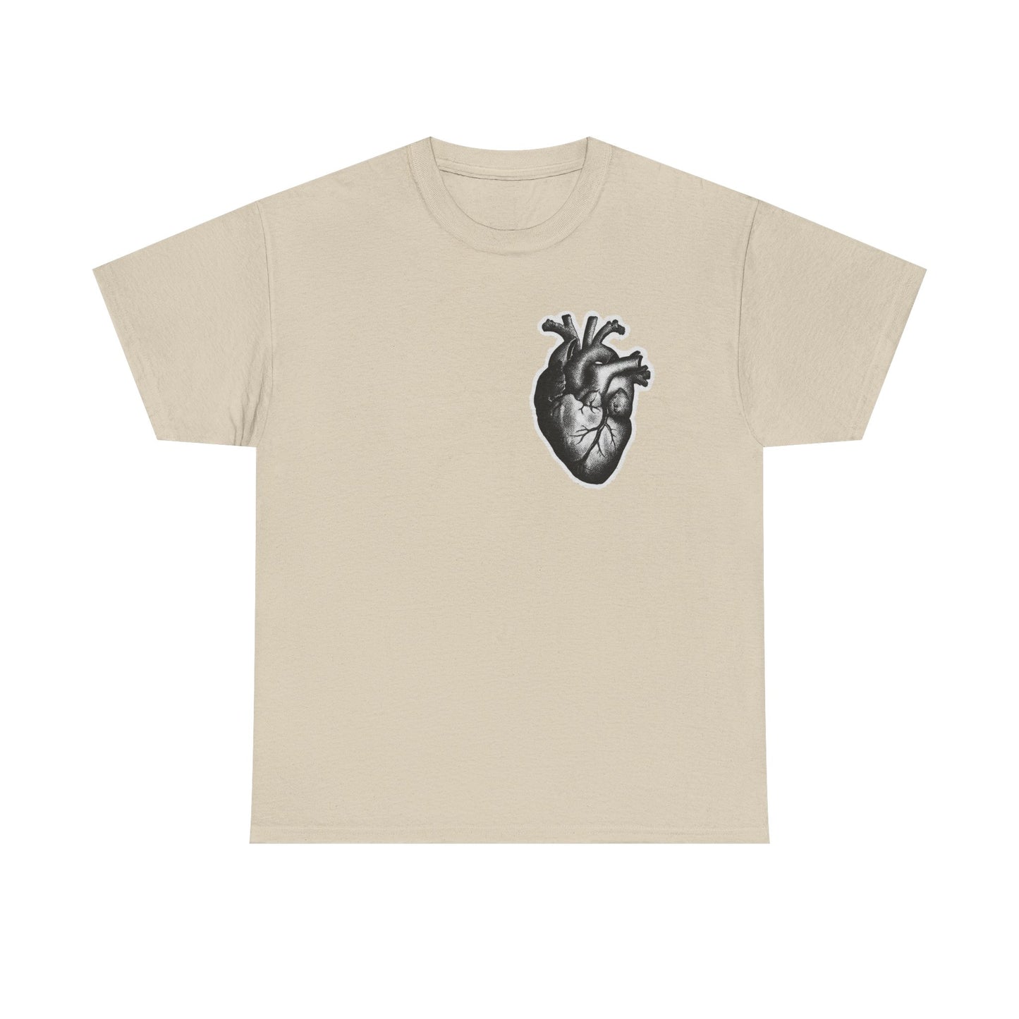 Heart Graphic T Shirt Unisex Heavy Cotton NEW Tee
