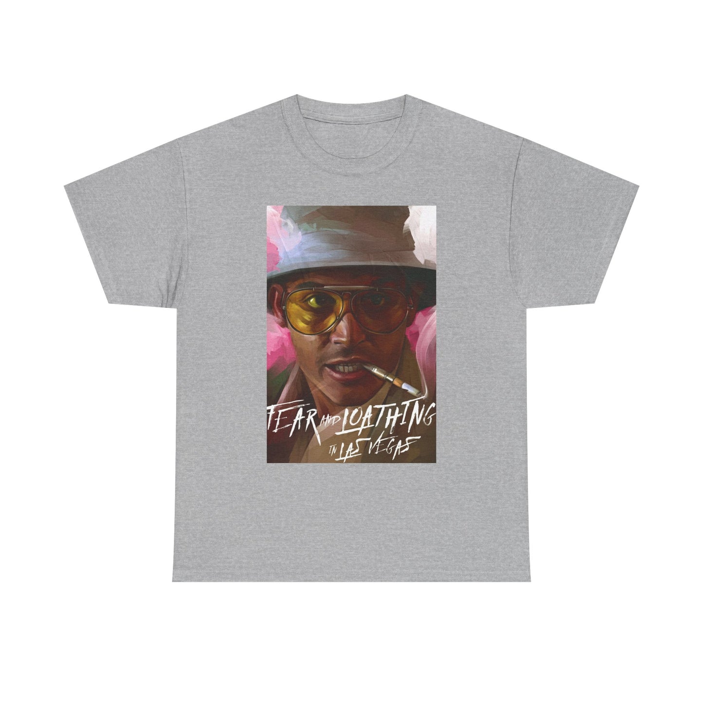 Fear And Loathing Graphic T Shirt Retro Vegas Vintage Unisex Heavy Cotton Tee