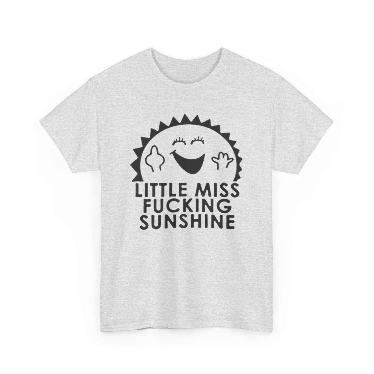 Little Miss Sunshine Funny T Shirt Unisex Heavy Cotton Tee