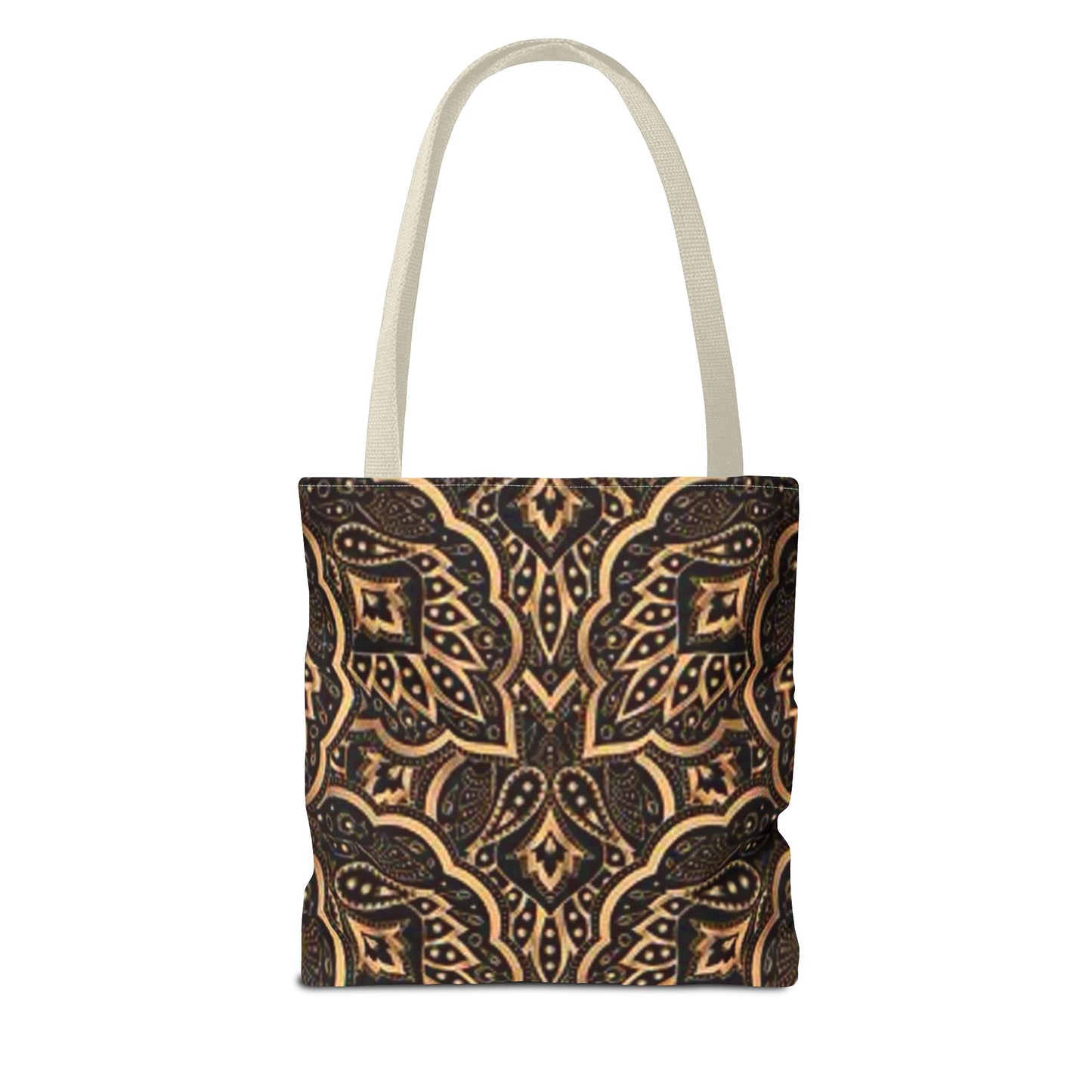 Gold And Black Graphic Multi Color BRAND NEW MODERN Tote Bag (AOP)