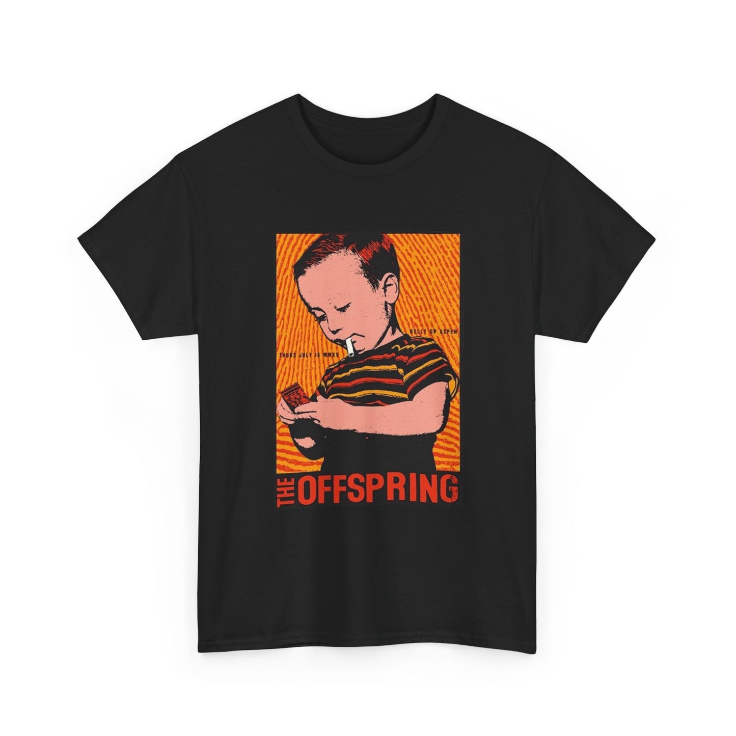 The offspring shirt vintage art retro cigarette band rock Unisex Heavy Cotton