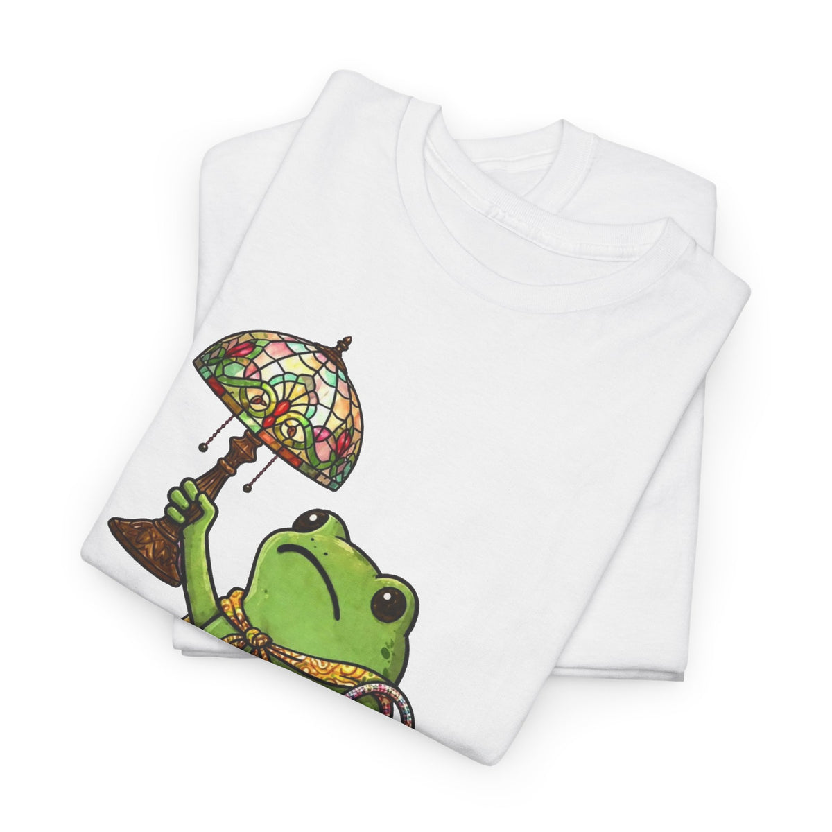 Frog Thrifting at Dawn T-Shirt Funny Men's Graphic Tee