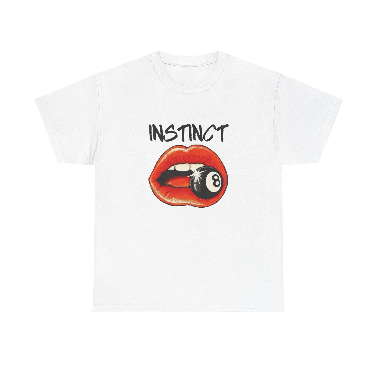 Eightball Instinct T-Shirt Unisex Heavy Cotton Tee Gift New
