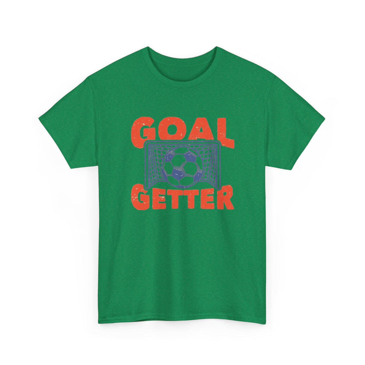 Goal Getter Graphic T Shirt Soccer Men's Heavy Cotton Tee