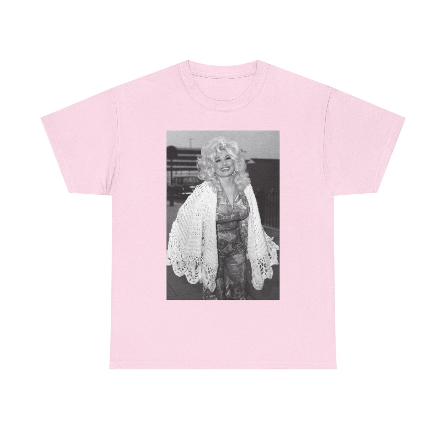 Dolly Parton T-shirt graphic country Tennessee vintage retro art Unisex Heavy