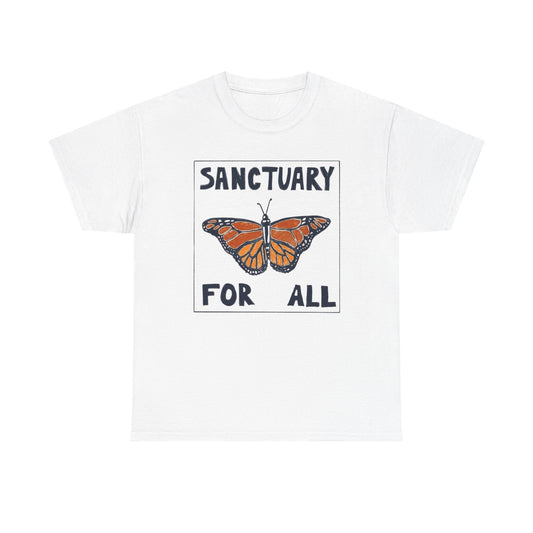 Sanctuary For All Graphic T Shirt NEW ADULT Unisex Heavy Cotton Tee