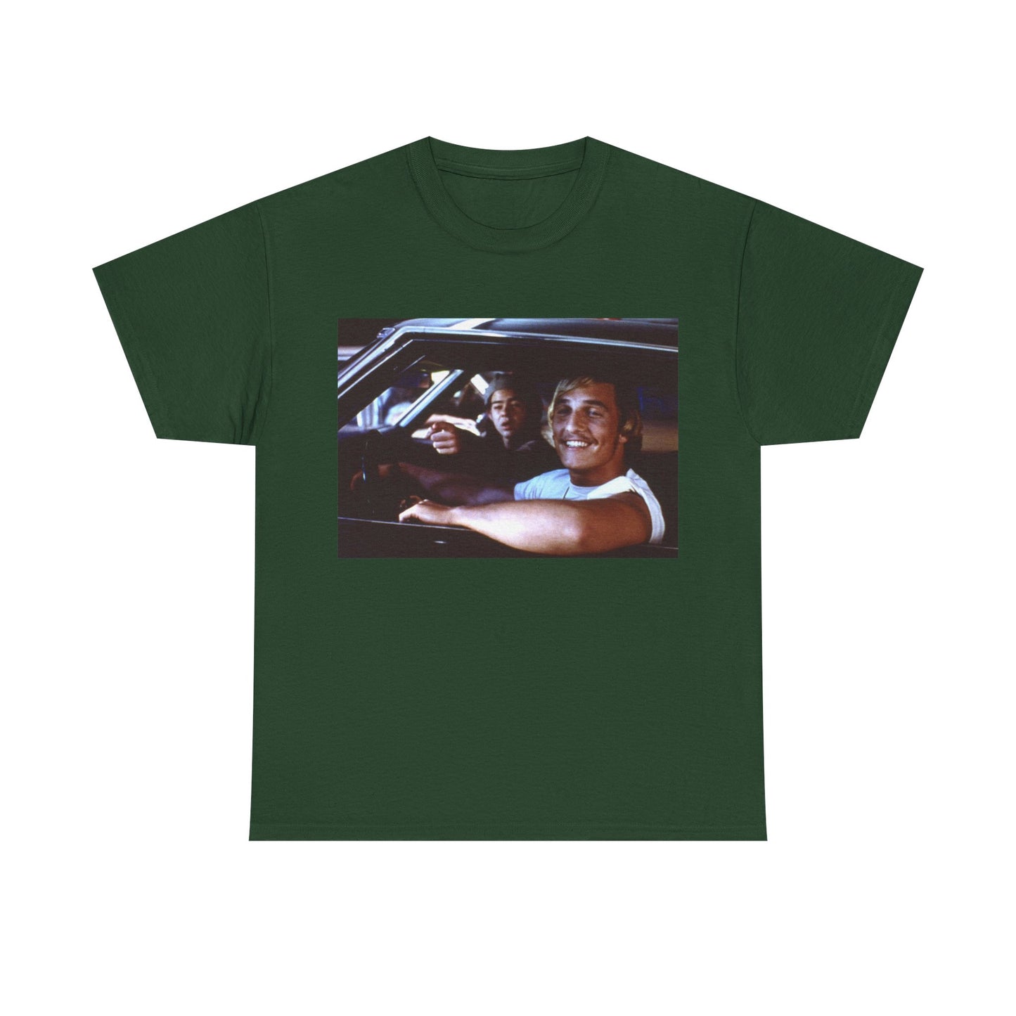 Dazed and Confused Tshirt Vintage Movie Poster Retro Texas Unisex Heavy Cottonn