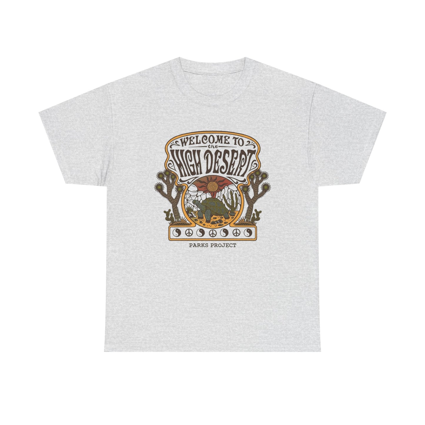 Welcome To The High Desert Graphic T Shirt NEW Adult Regular Heavy Cotton Tee
