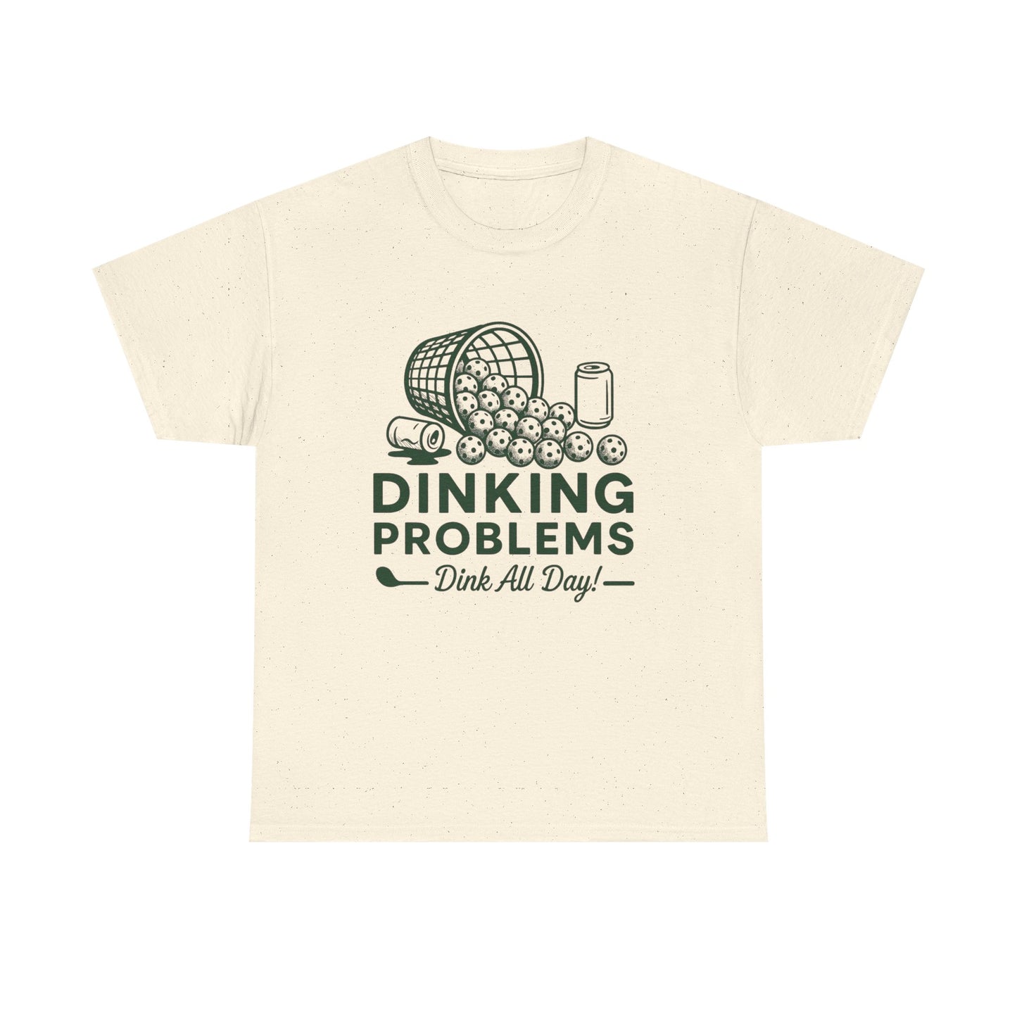 Pickle Ball Problems Graphic T Shirt Heavy Cotton Tee