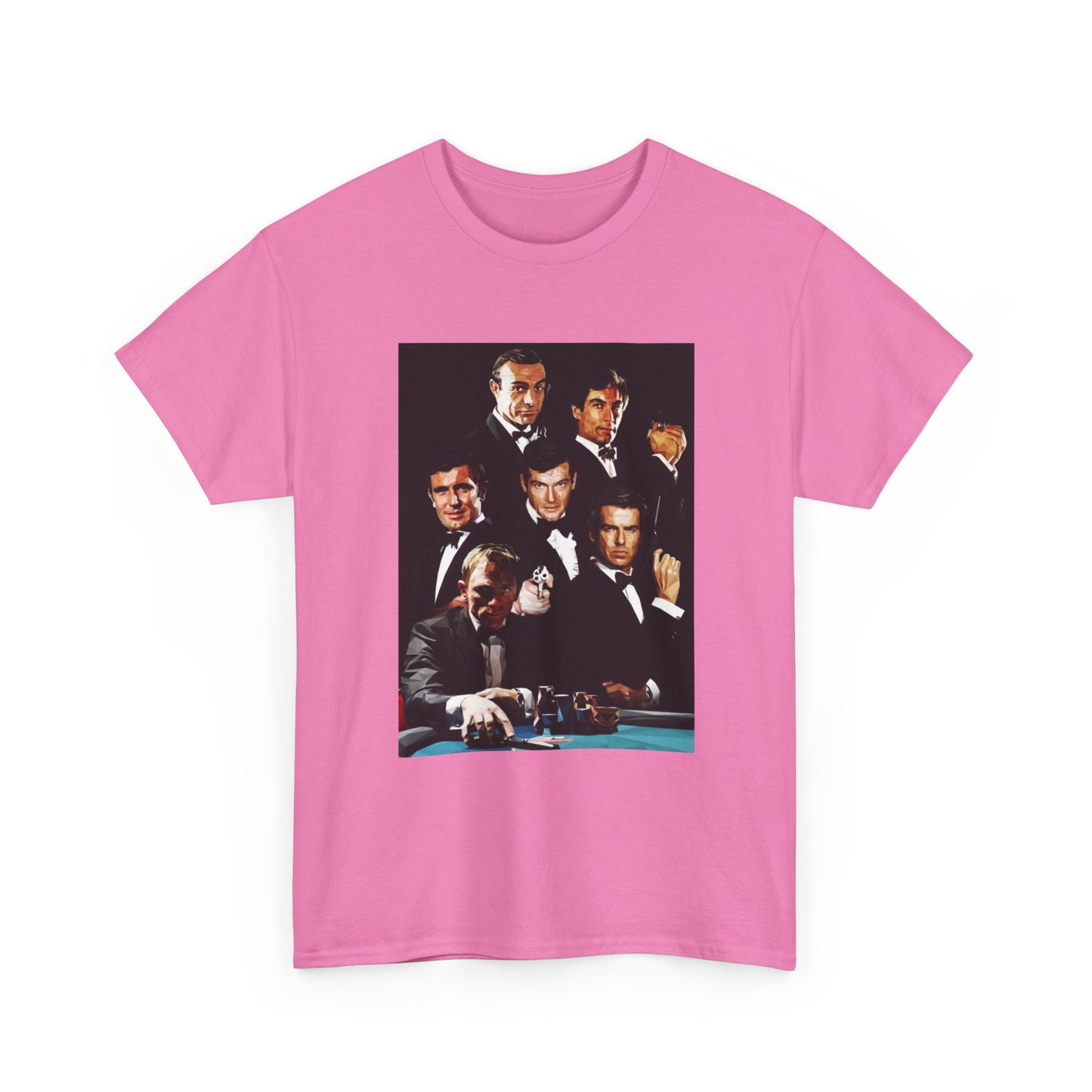 James Bond T-shirt Vintage Bond Collection Merch Unisex Heavy Cotton Tee