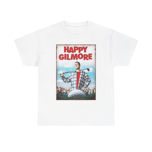 Happy Gilmore Graphic T Shirt BRAND NEW Apparel Unisex Heavy Cotton Tee
