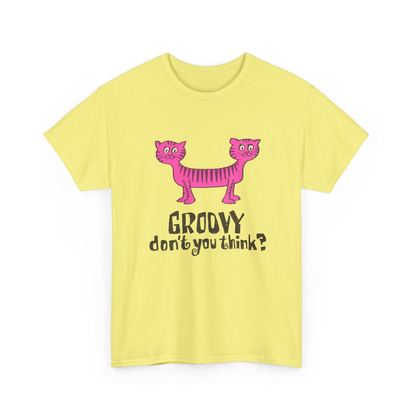 Groovy Don't You Think Retro Graphic T Shirt NEW Adult Tee