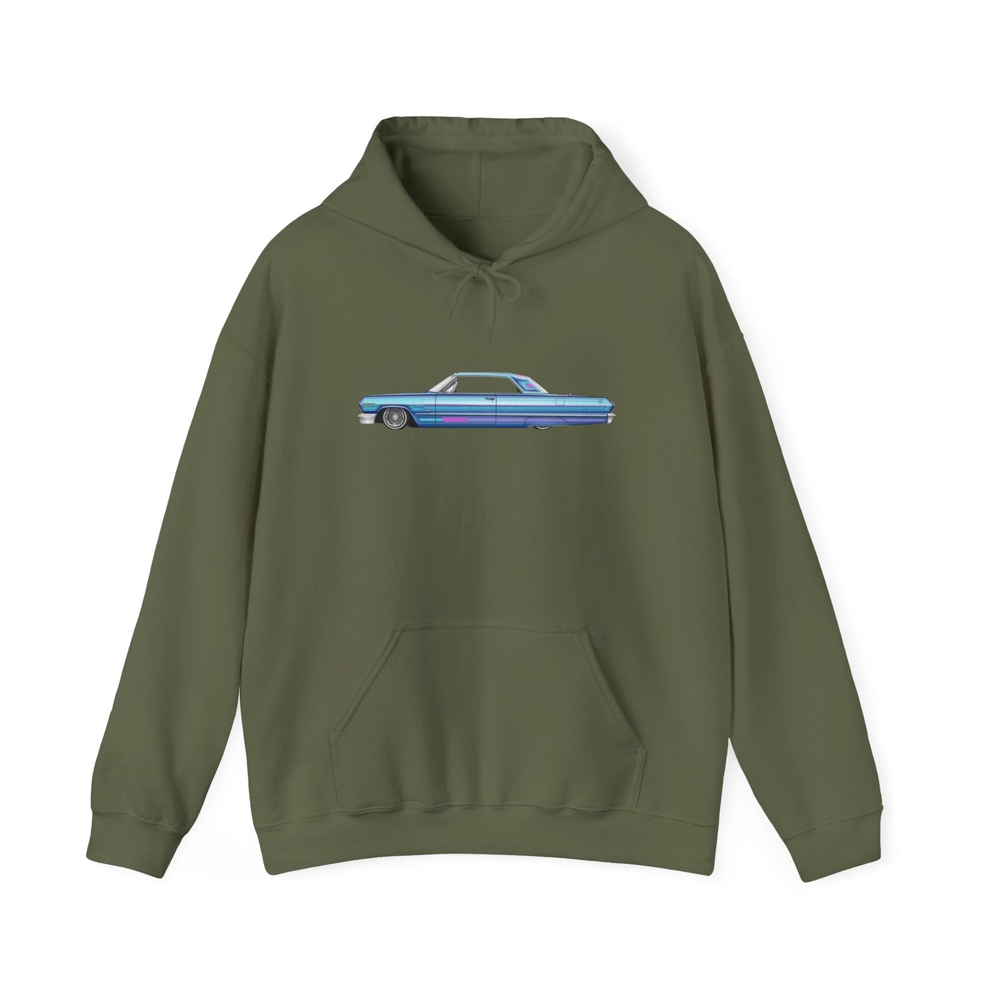 Impala Lowrider Graphic Hoodie NEW Unisex Heavy Hooded Sweatshirt