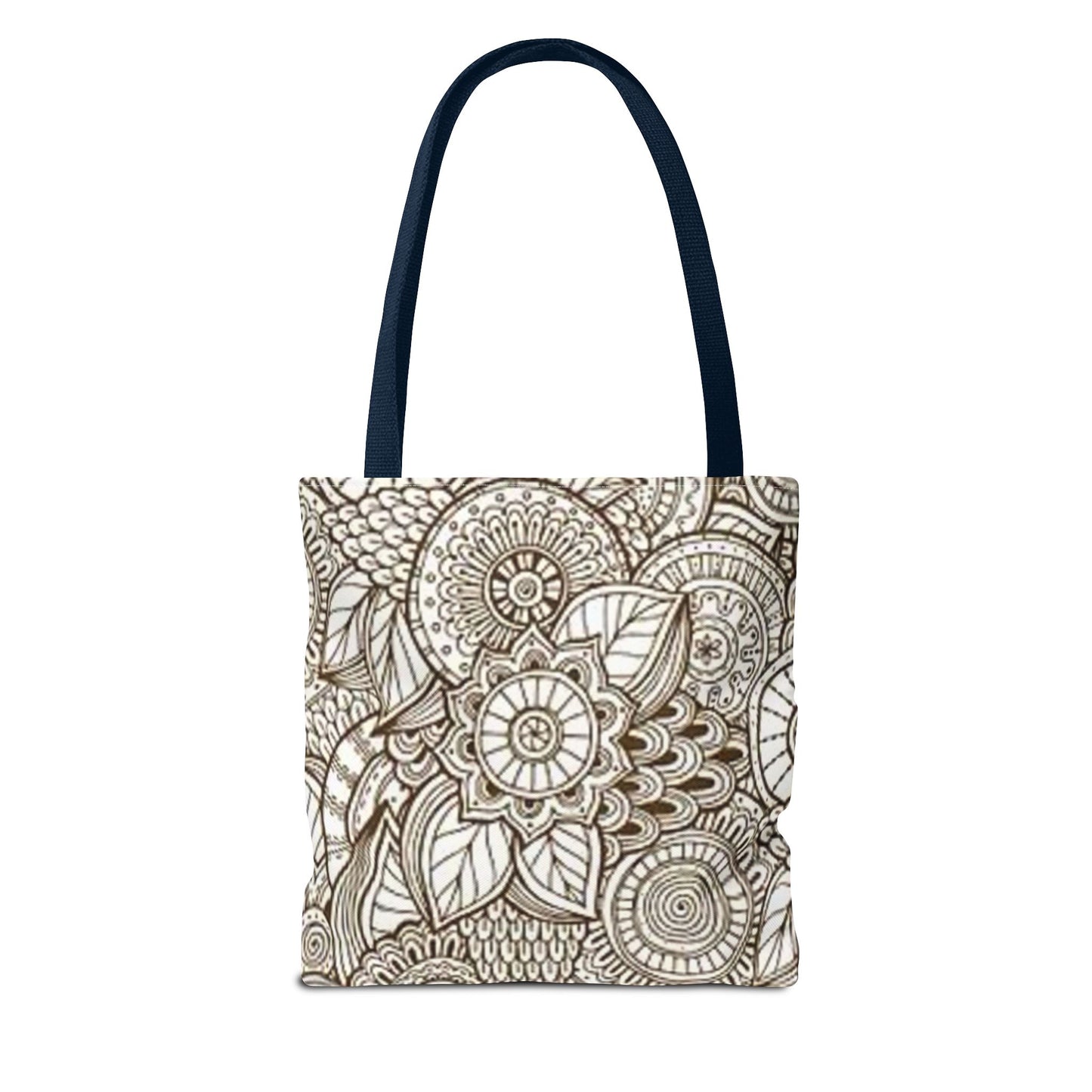 Tan Design Multi Color BRAND NEW MODERN Tote Bag (AOP)