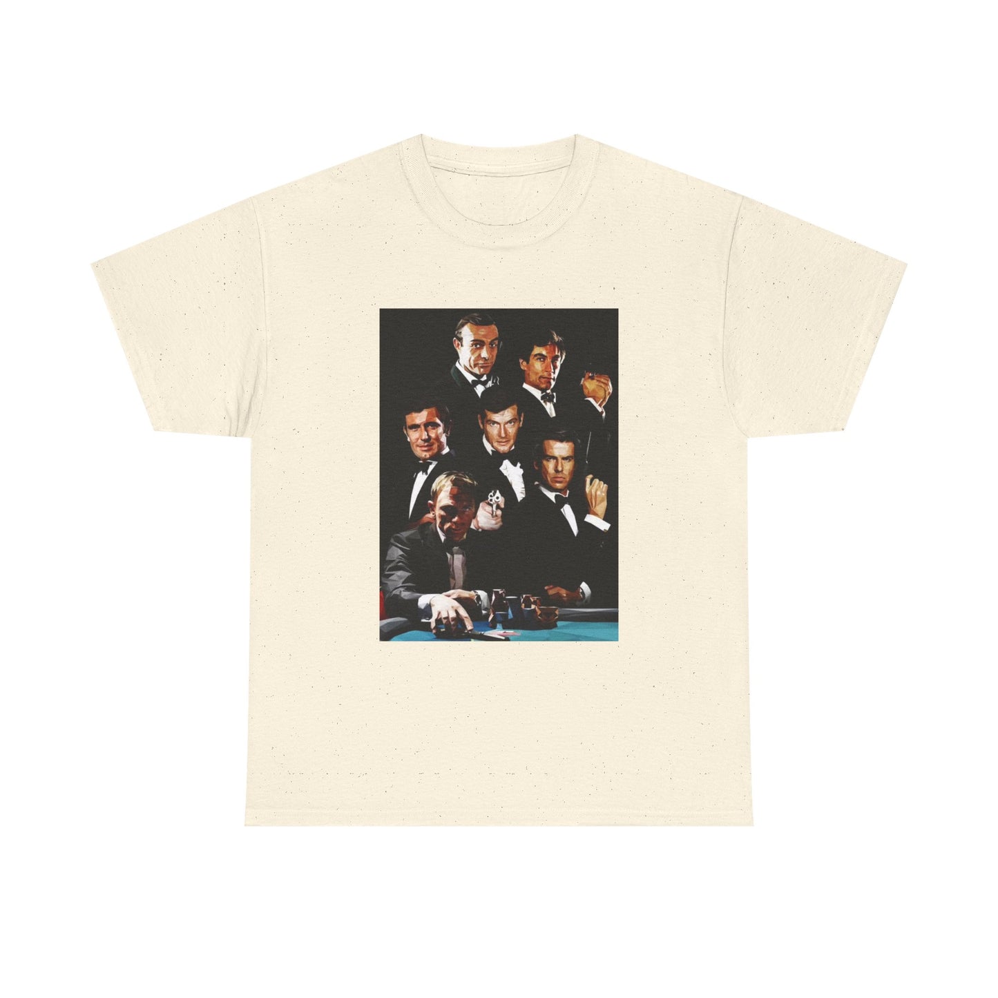 James Bond T-shirt Vintage Bond Collection Merch Unisex Heavy Cotton Tee