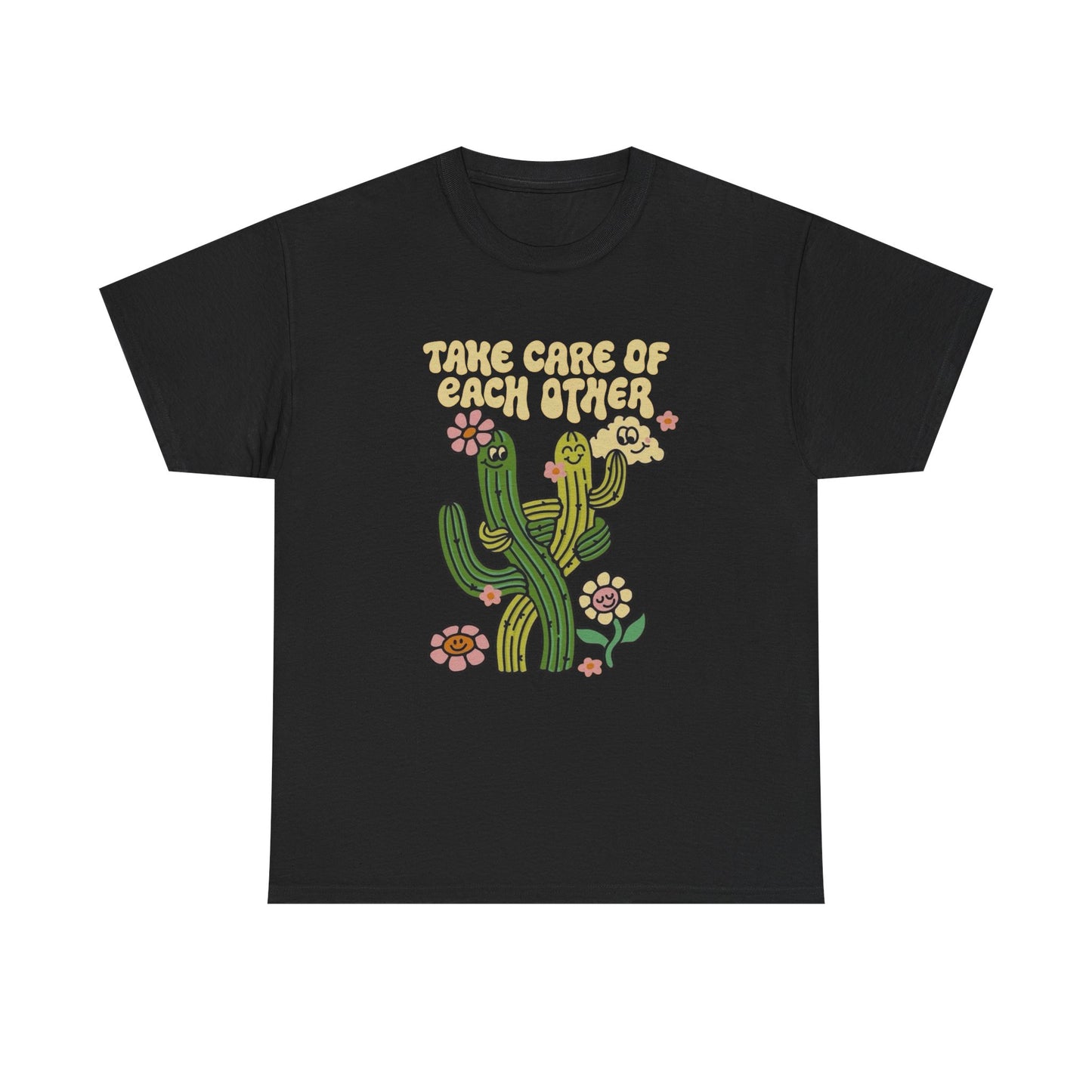 Take Care Of Each other Graphic T Shirt Unisex Heavy Cotton Tee