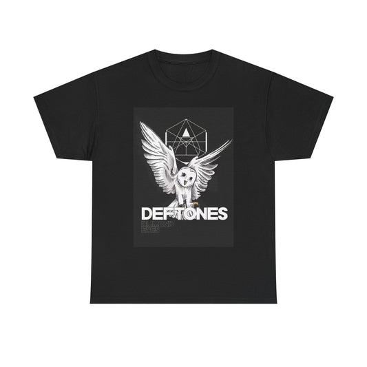 Deftones Shirt Vintage rock retro Graphic tshirt Unisex Heavy Cotton Tee