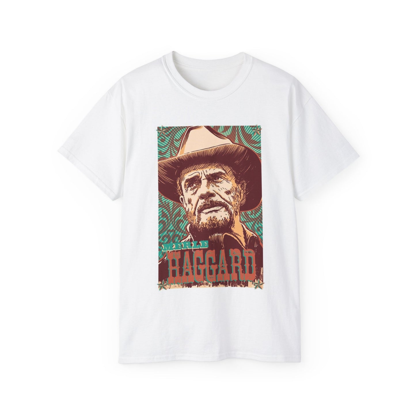 Merle haggard, Country, Texas, country music rock Ultra Cotton Tee