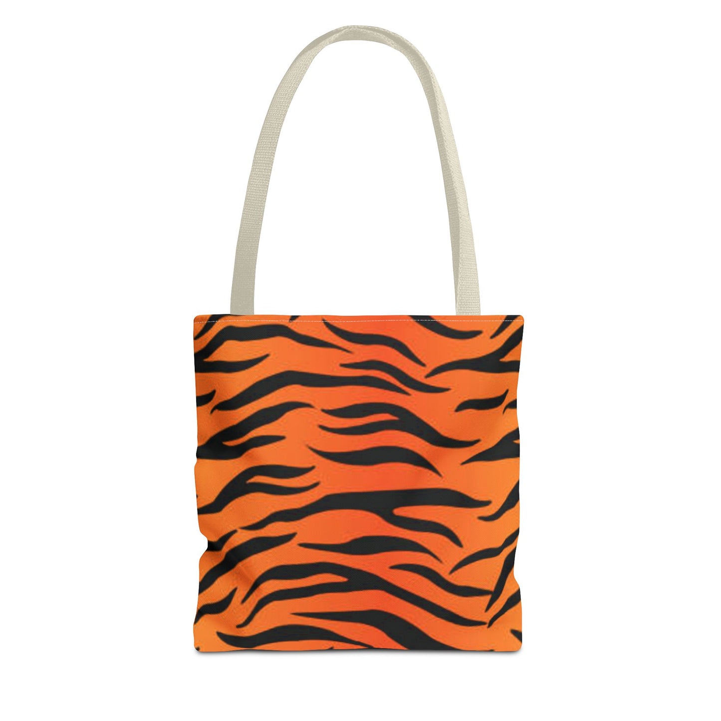 Orange Zebra Print Multi Color BRAND NEW MODERN Tote Bag (AOP)