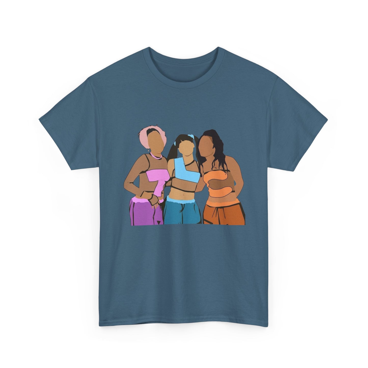 TLC Retro Hip hop 90's Graphic T Shirt NEW Unisex Heavy Cotton Tee