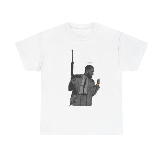 Malcolm X Hustle Rap Hip Hop Cali Graphic T Shirt Heavy Cotton Tee NEW Gift