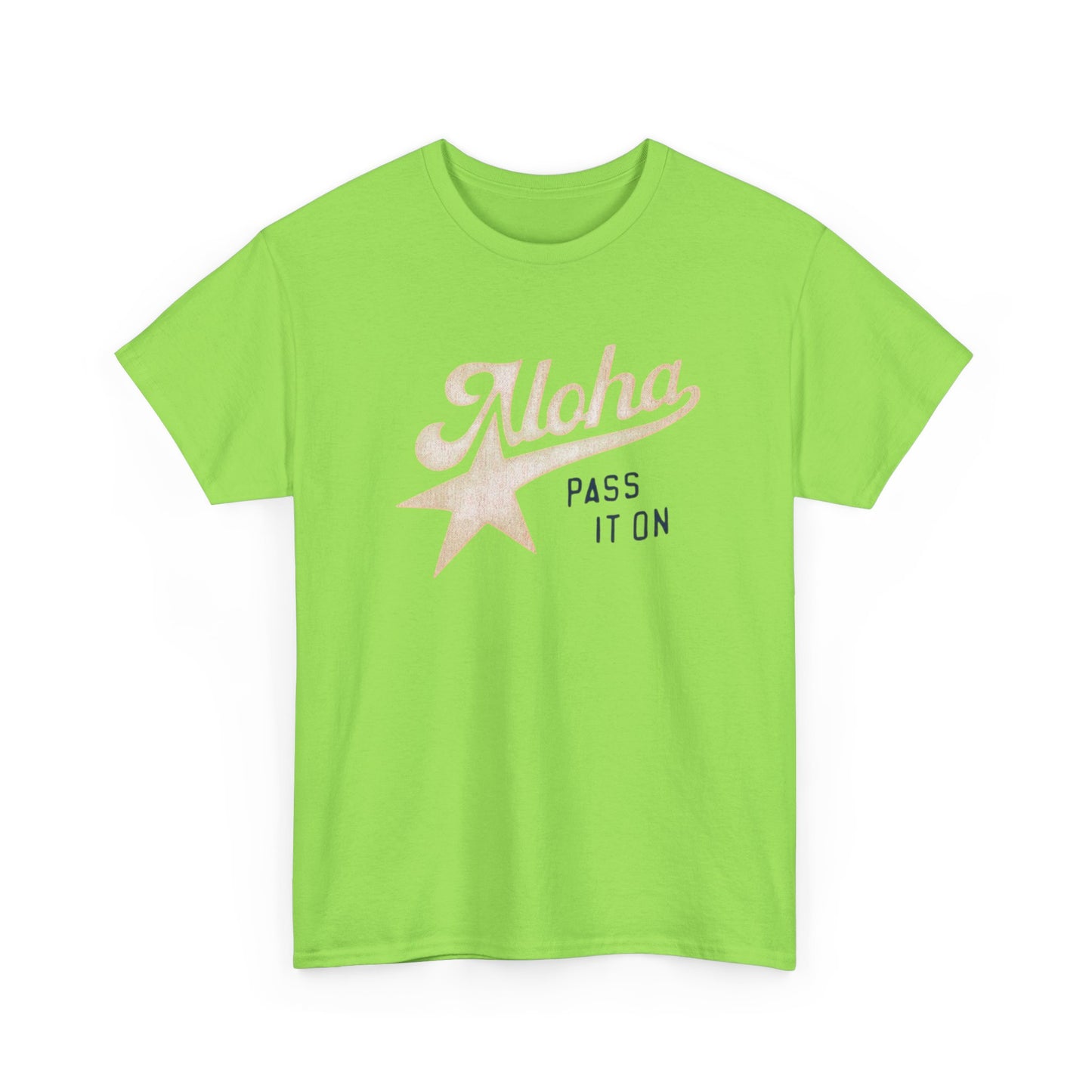 Aloha Graphic T Shirt Unisex Heavy Cotton Tee