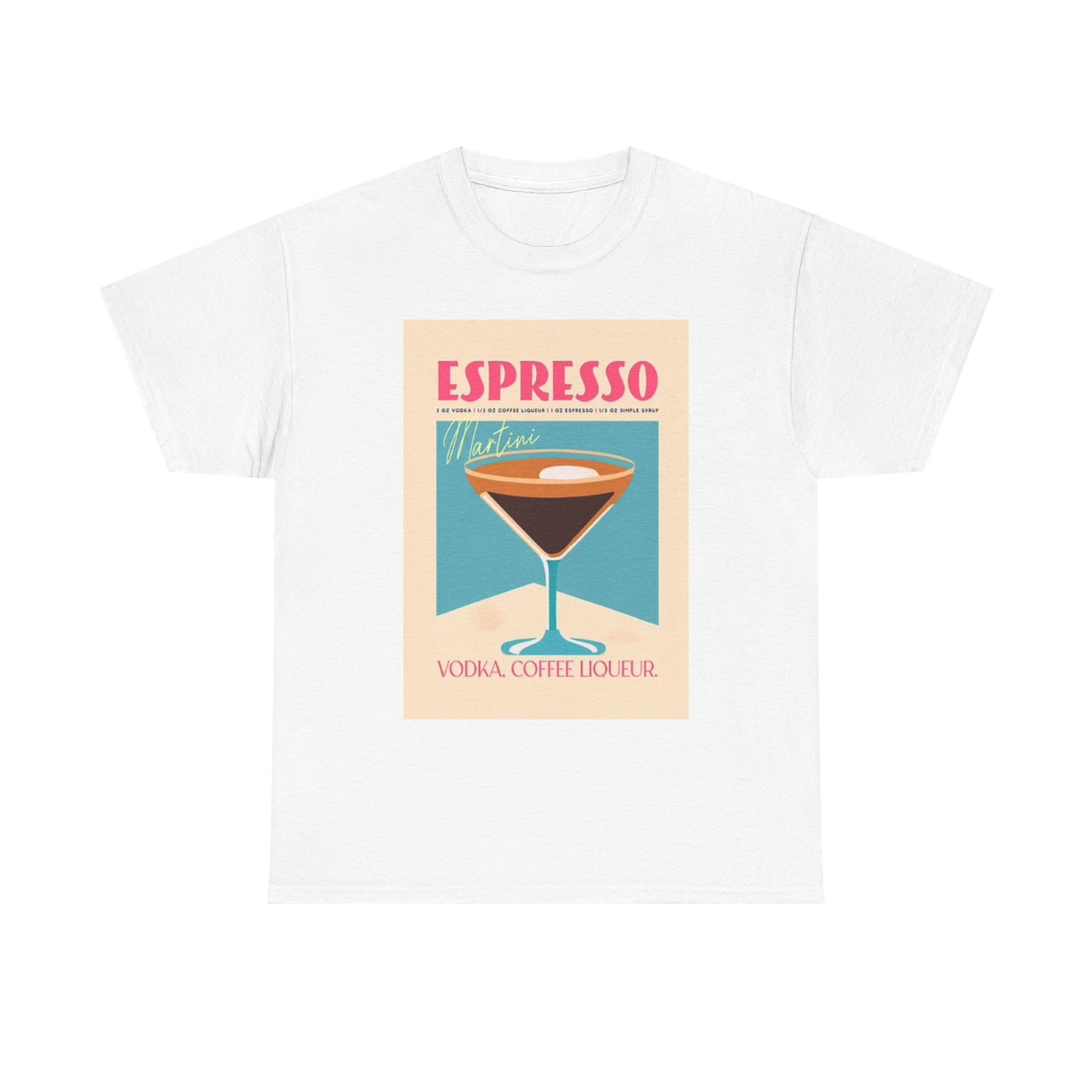 Espresso Martini T Shirt BRAND NEW Apparel Unisex Graphic Tee USA