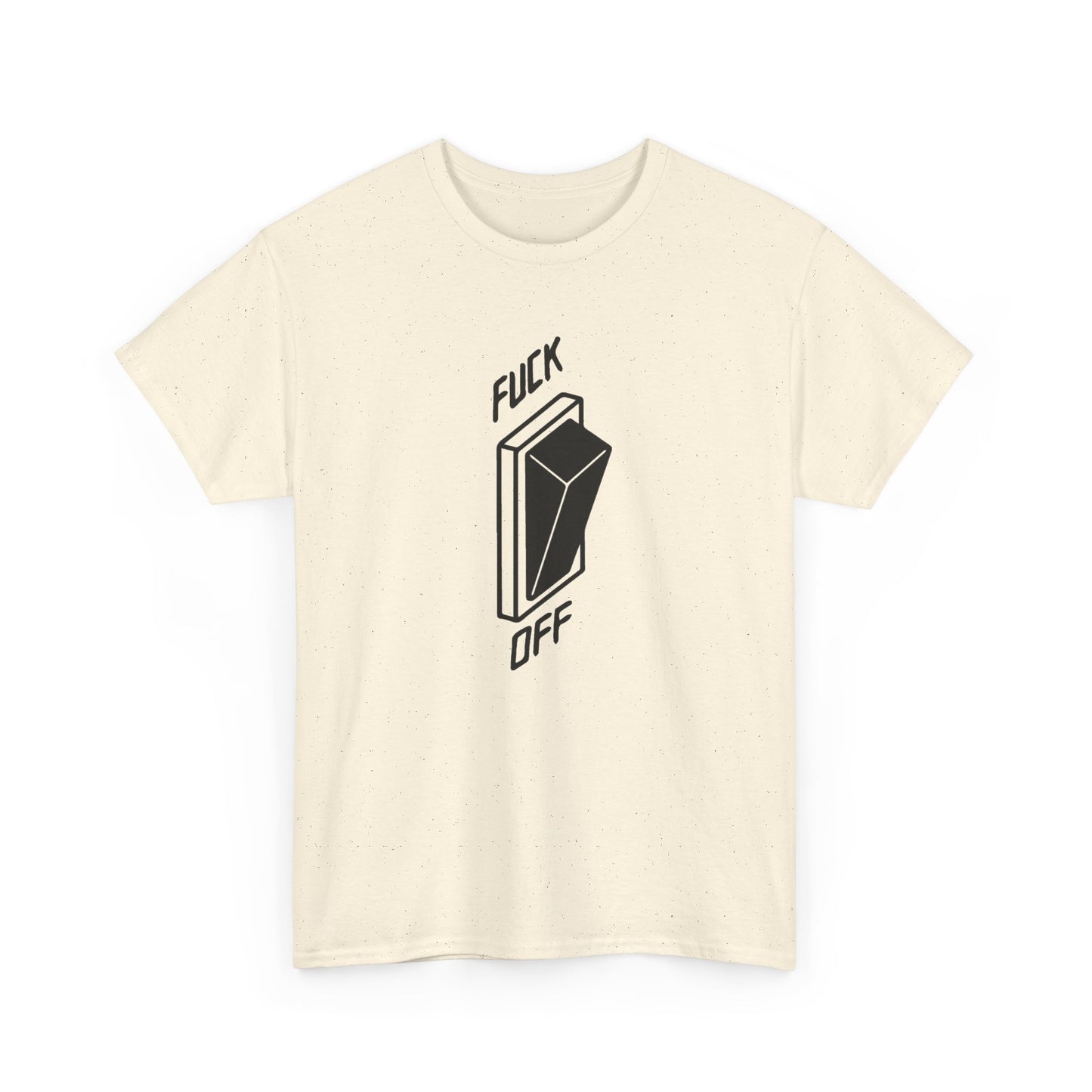 F Off Funny Jokes Humor Graphic T Shirt NEW Vintage Unisex Heavy Cotton Tee