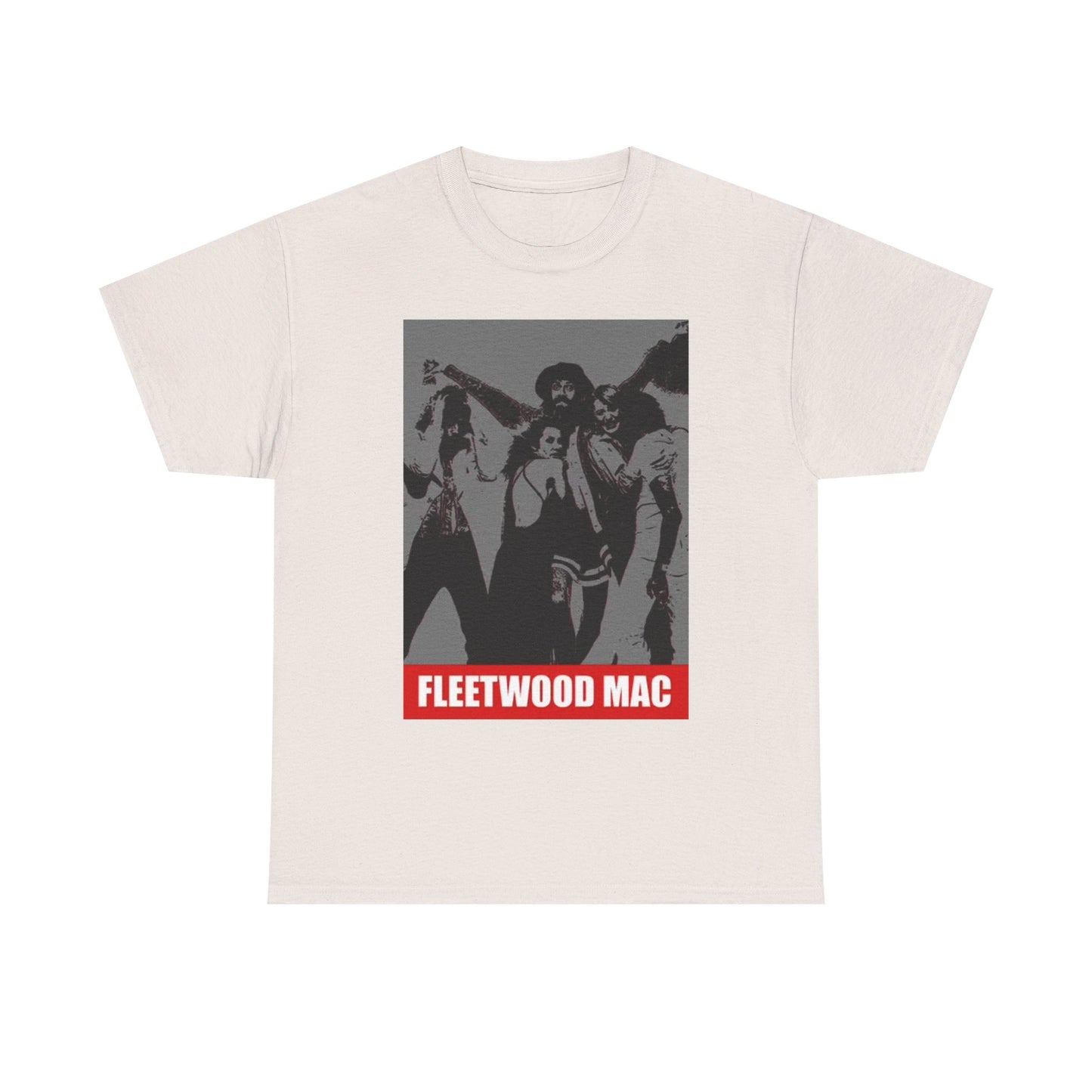 Fleetwood Mac Graphic T Shirt Vintage Rock Merch Unisex Heavy Cotton Tee