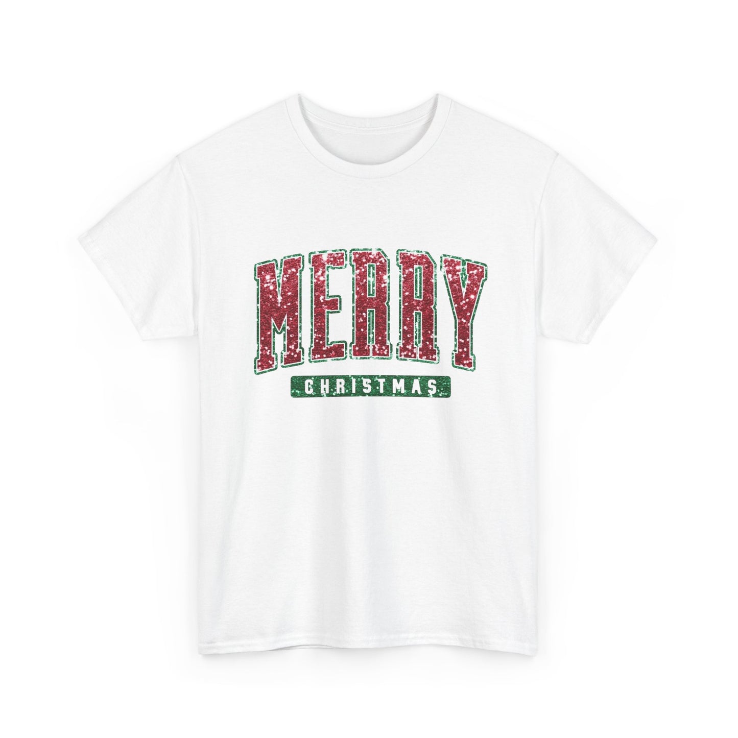 Merry Christmas Festive Holidays Graphic T Shirt NEW Unisex Heavy Cotton Tee