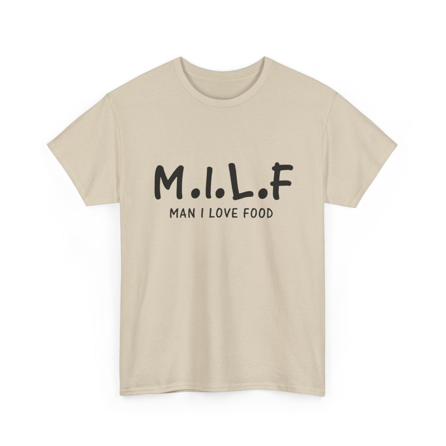 MILF Funny Food Jokes Graphic T Shirt NEW ADULT Unisex Heavy Cotton Tee