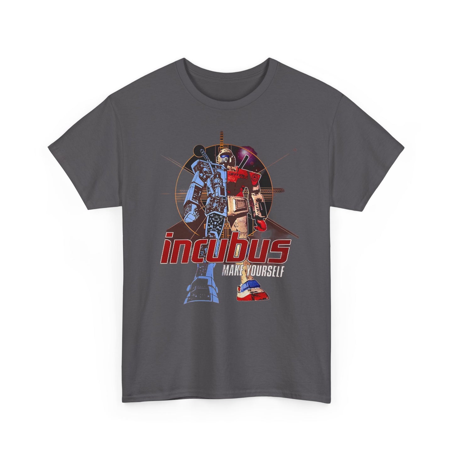 Incubus T-shirt vintage rock band retro metal Unisex Heavy Cotton Tee