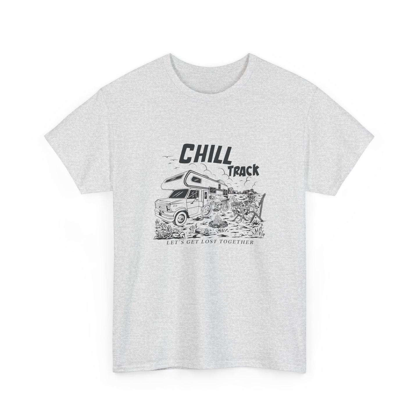 Lets Get Lost Together Chill Graphic T Shirt Unisex Heavy Cotton Tee