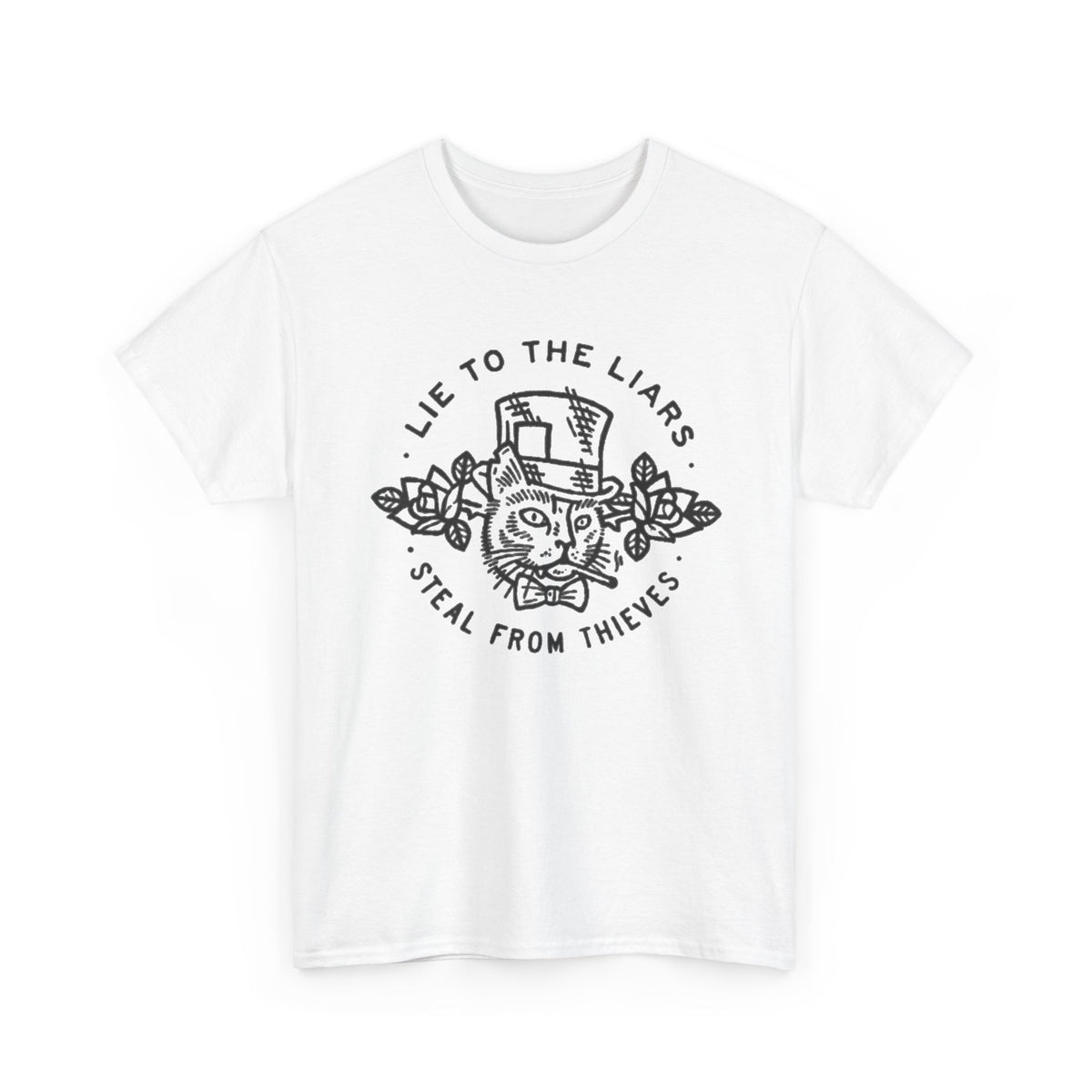 “Lie to the Liar, Steal from the Thieves” Graphic T-Shirt Men's Tee