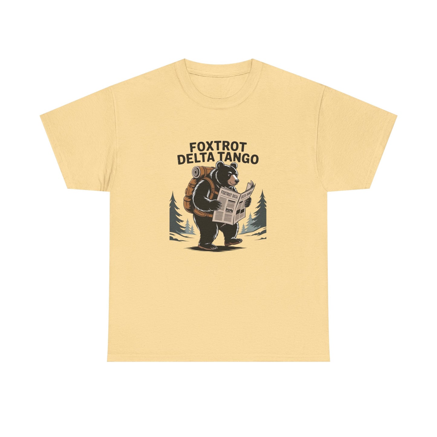 Foxtrot Delta Tango Graphic T Shirt Unisex Heavy Cotton Tee