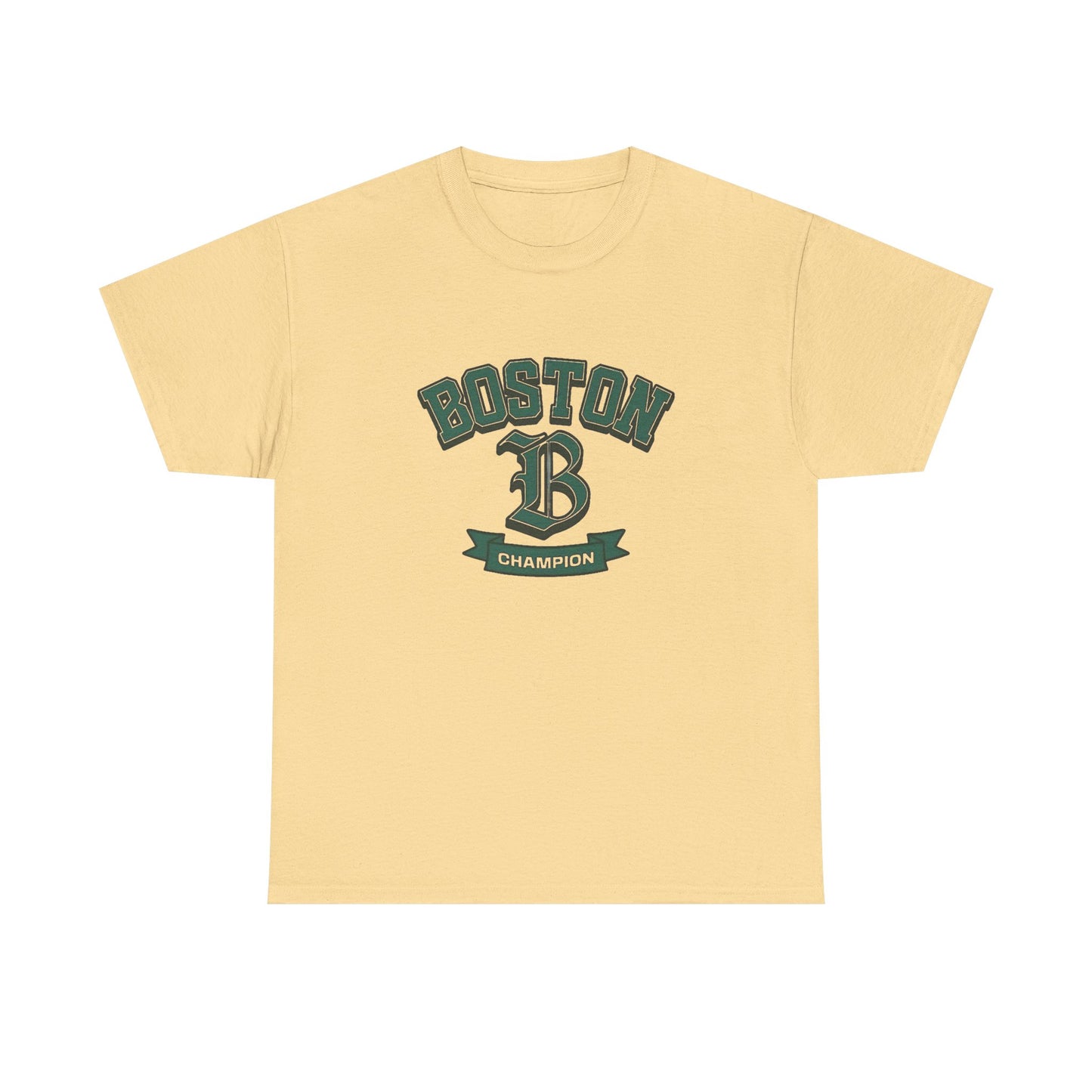 Boston Champions Sports Graphic T Shirt Unisex Heavy Cotton Tee