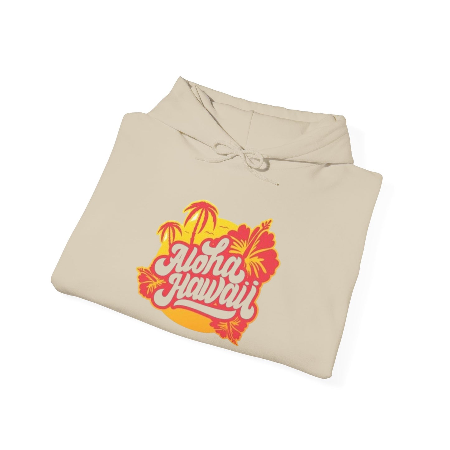 Aloha Hawaii Graphic Hoodie Unisex Heavy Blend™ Hooded Sweatshirt