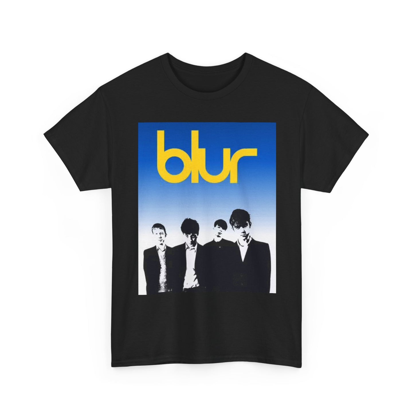 Blur Graphic T Shirt Retro Vintage Rock Merch Unisex Heavy Cotton Tee