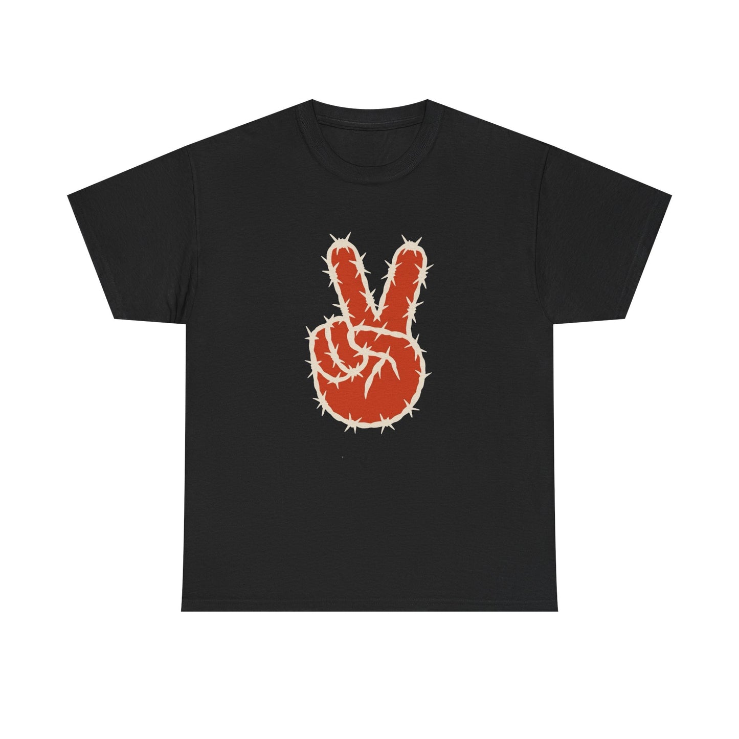 Peace Sign Graphic T Shirt ADULT NEW Unisex Heavy Cotton Tee
