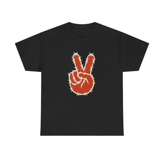 Peace Sign Graphic T Shirt ADULT NEW Unisex Heavy Cotton Tee