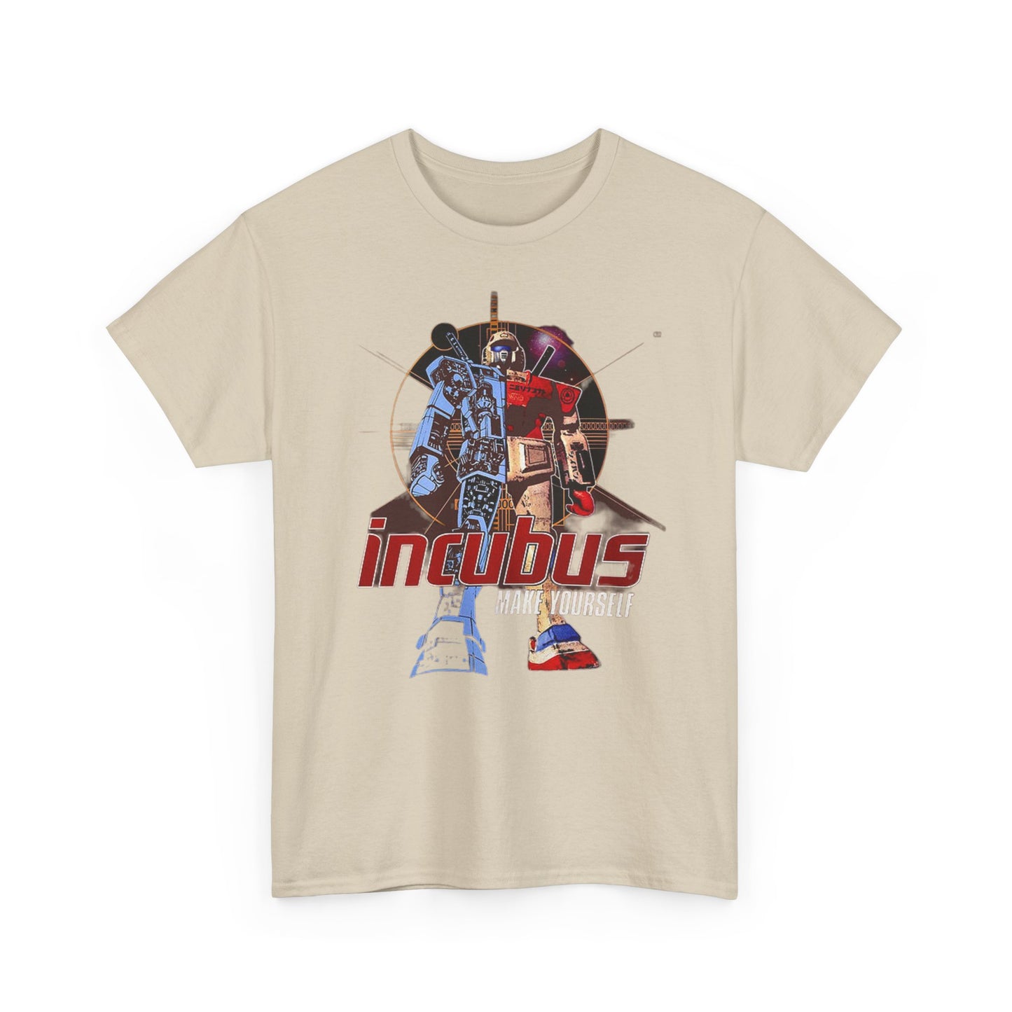 Incubus T-shirt vintage rock band retro metal Unisex Heavy Cotton Tee