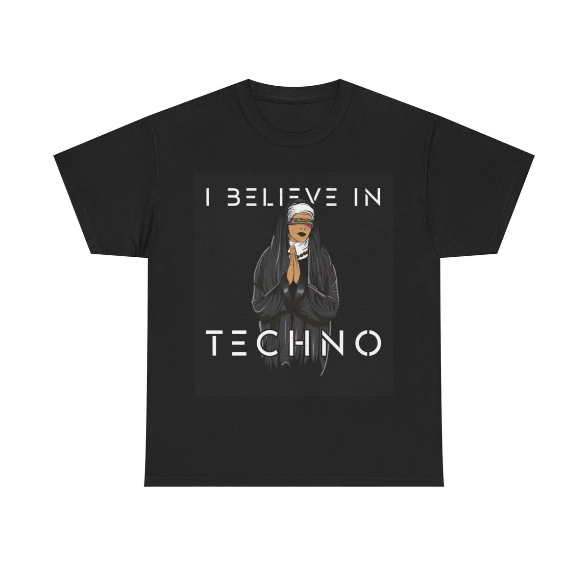 EDM House Music T-shirt Techno Rave Trippy Art Graphics Unisex Heavy Cotton 1