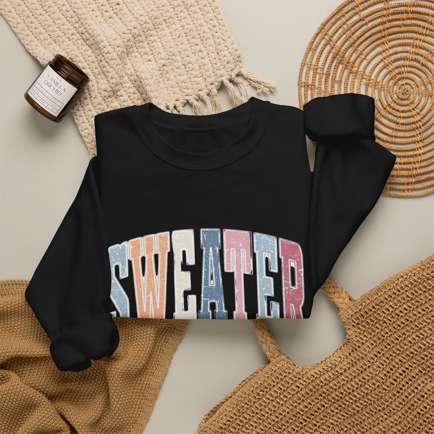 Sweater Weather Graphic Sweater NEW Unisex Heavy Blend™ Crewneck Sweatshirt